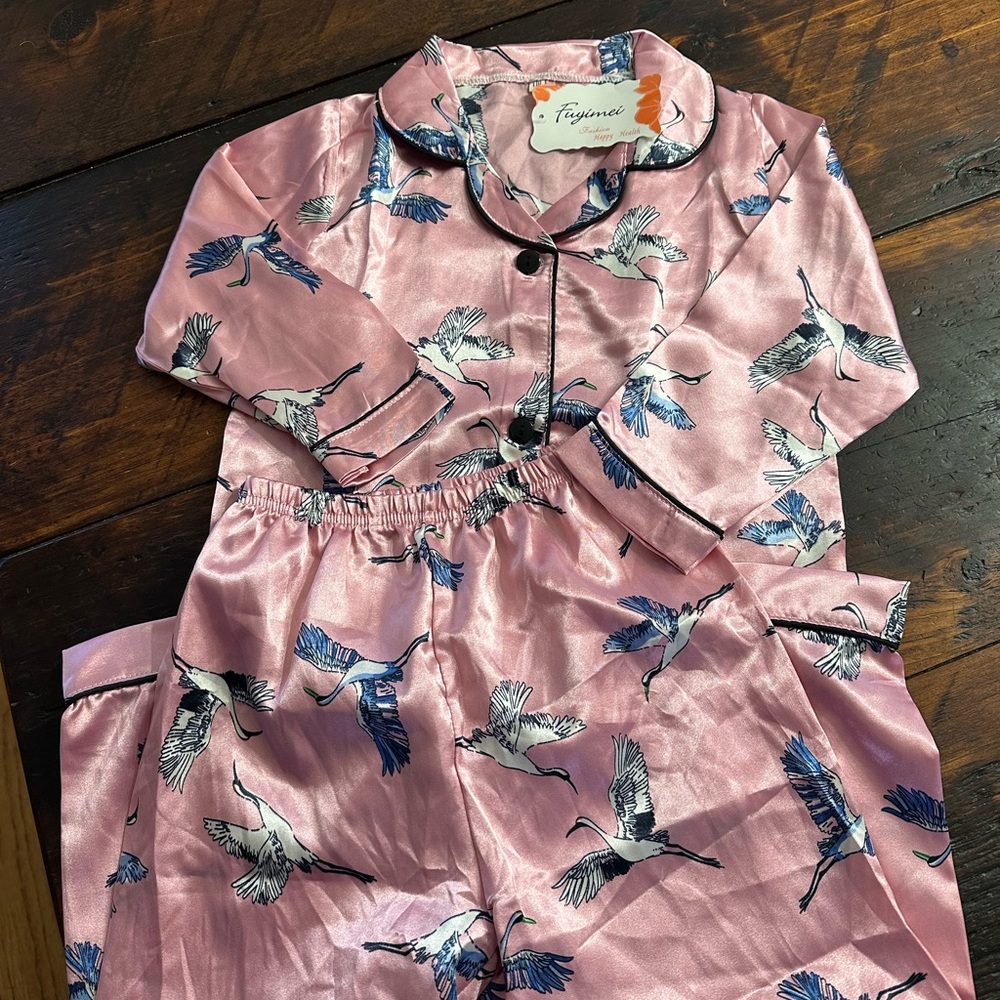 Kids satin pjs